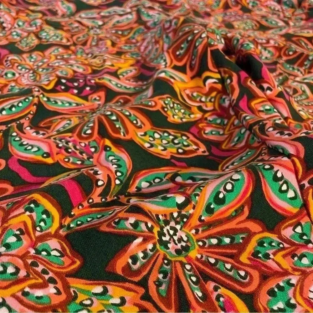 JCREW Jamie Pant. Bright floral pant. Size 0 - Picture 5 of 10